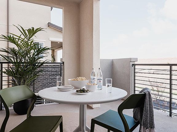 Plan 2 Model Home Deck