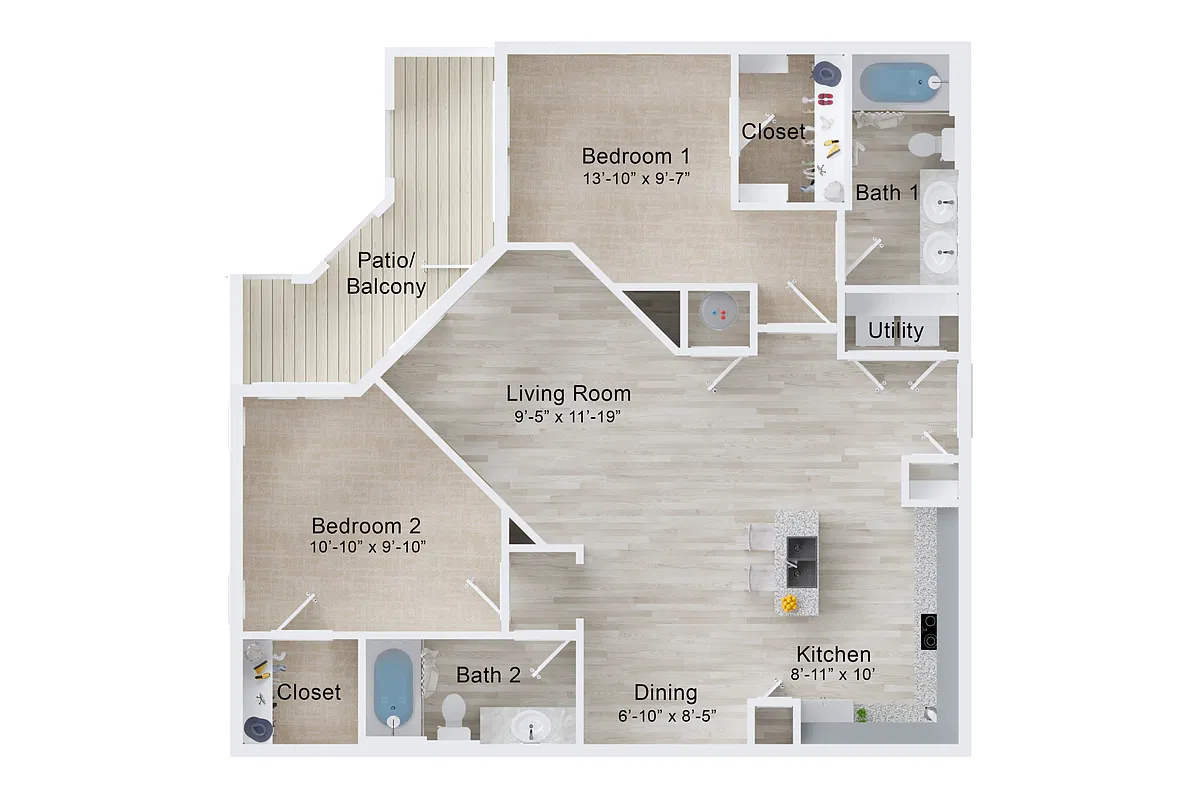 Floor plan B2