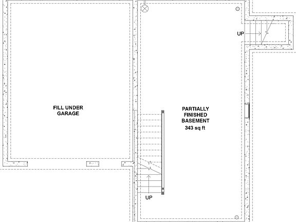 Charlestown Basement with Garage