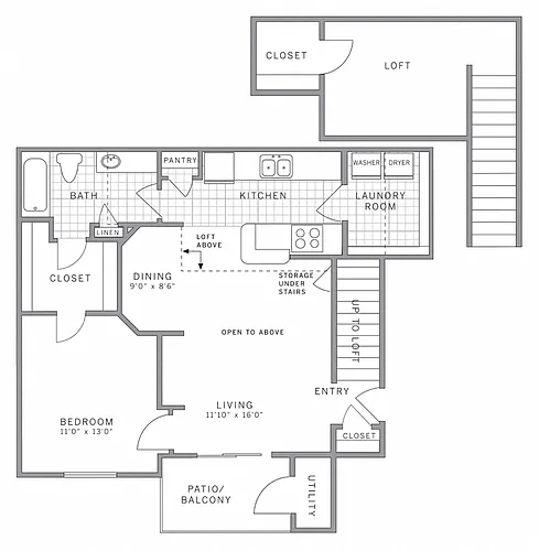 Floor plan A1 Loft