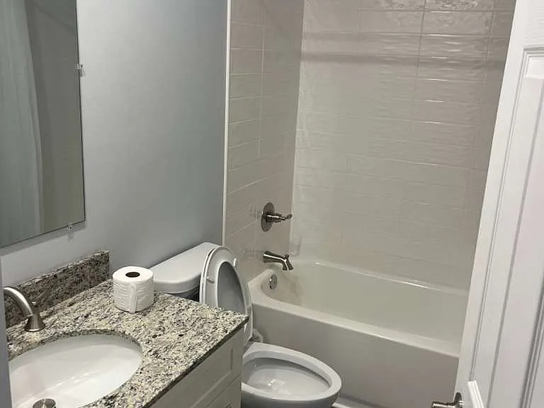 Shared bathroom.
