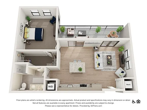 Floor plan 1D