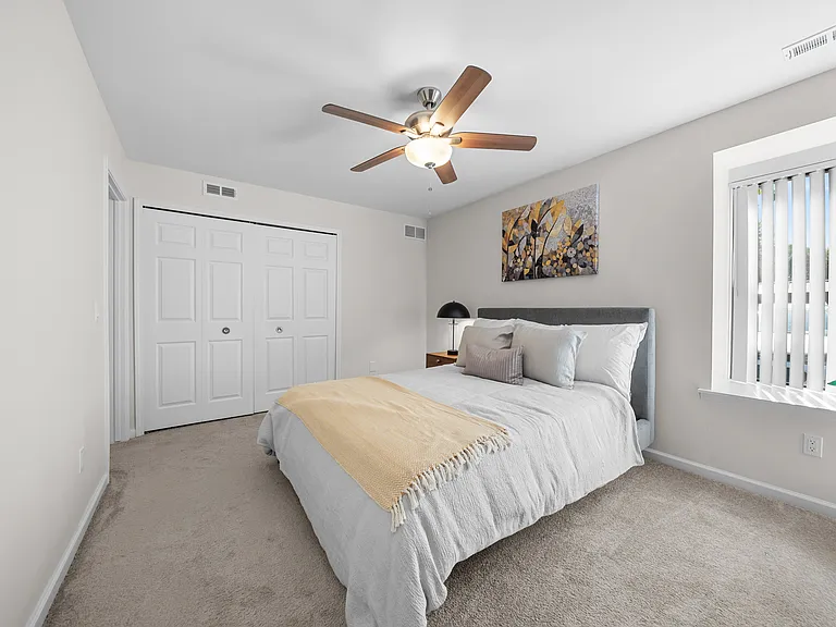Spacious Bedroom at Lakeside Village Apartments Clinton Township MI