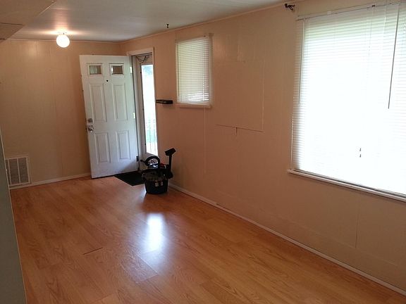 Bright, sunny entryway