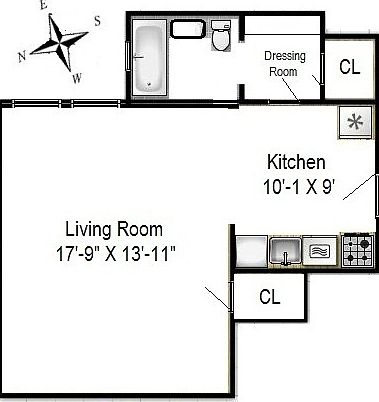 2nd image of 212 W 22nd St APT 6H