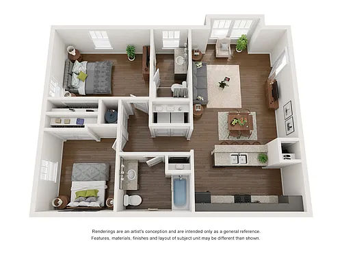 Floor plan 2C