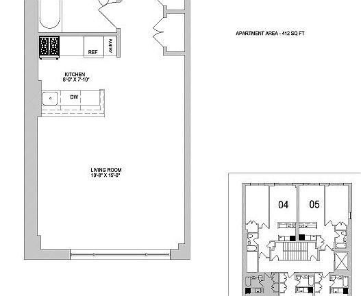 2nd image of 160 W 22nd St APT 403