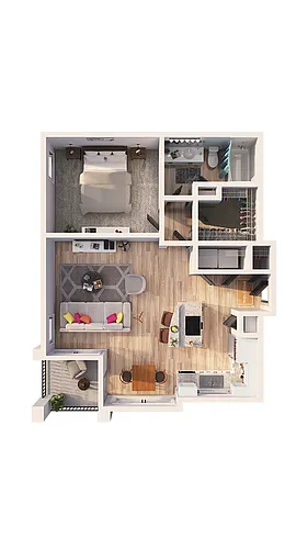 Floor plan A1B