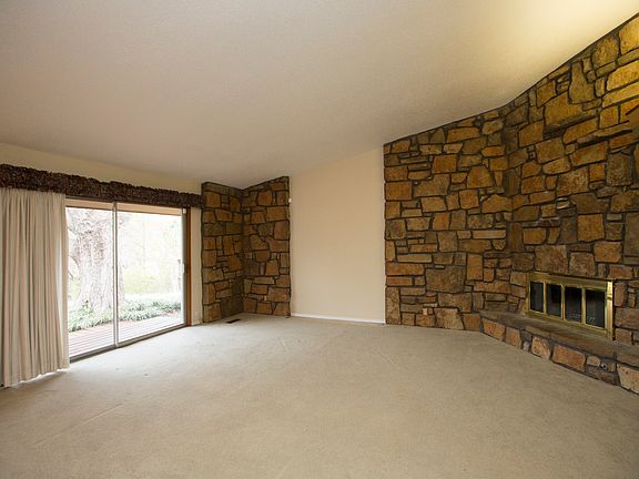 Glass slider with pretty views.