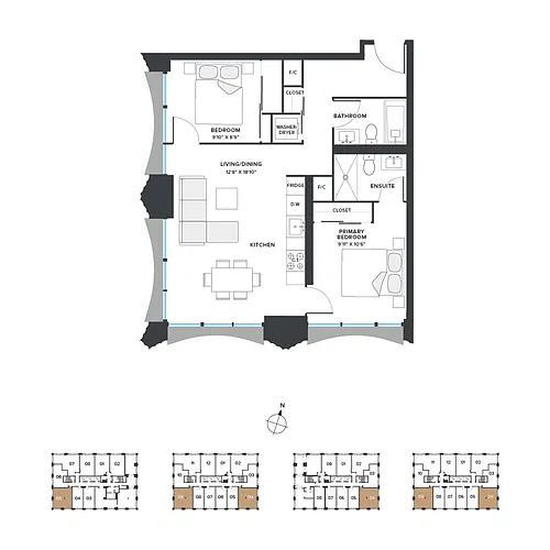 Floor plan W0805