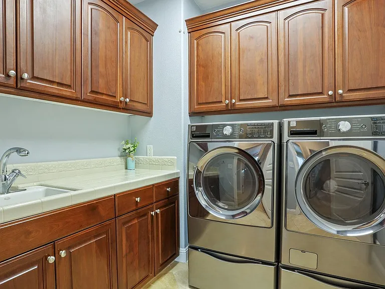 upstairs laundry