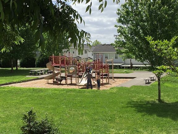 play structure patio view