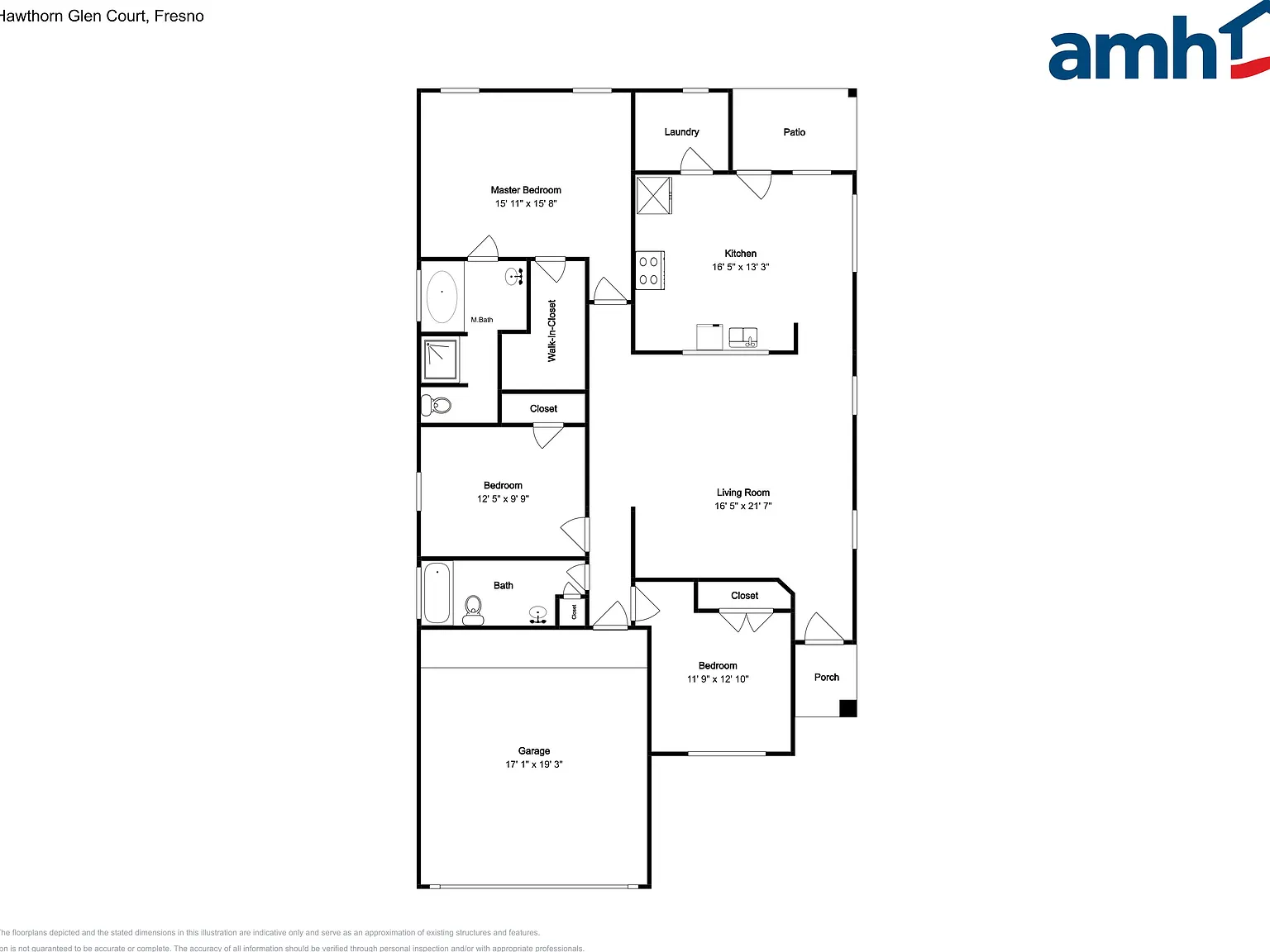 3 bed, 2.0 bath, 1455 sqft, $1,875 — Photo 2