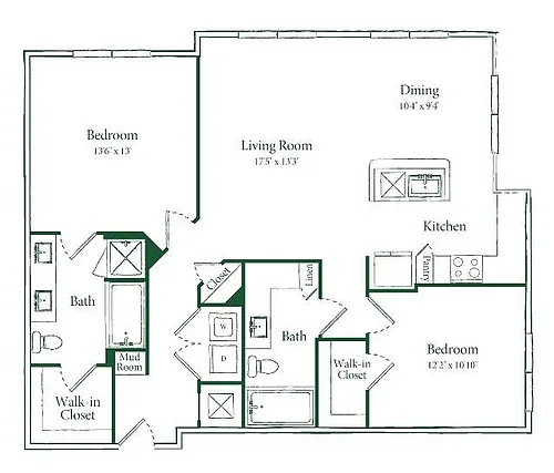 Floor plan HD-B2