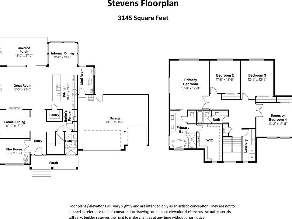 Builder reserves the right to make changes without notice. >