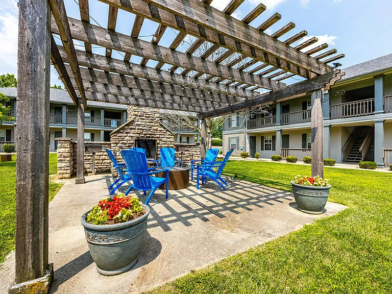 Outdoor Open Green Space at The Commons Student Apartments in Oxford, OH