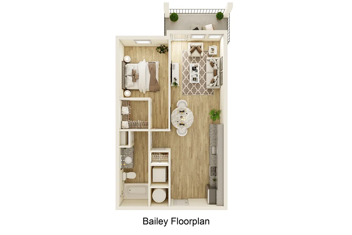 Floor plan Bailey