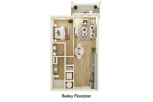 Floor plan Bailey
