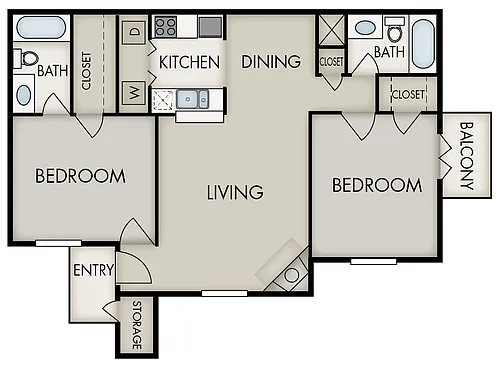 Floor plan B1