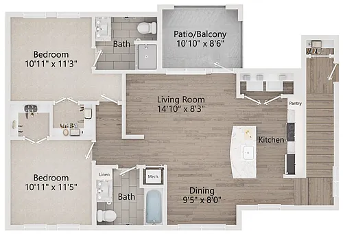 Floor plan L2