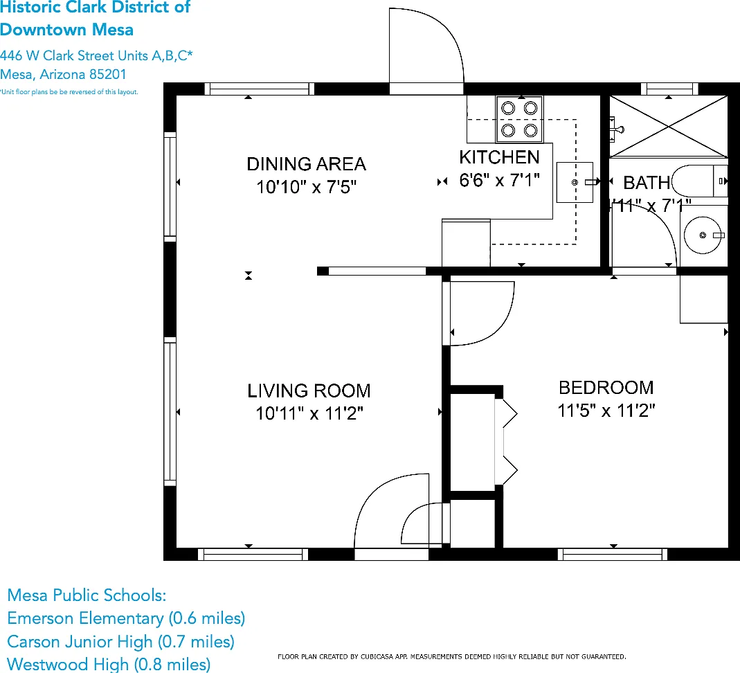 1 bed, 500 sqft, $999 — Photo 2
