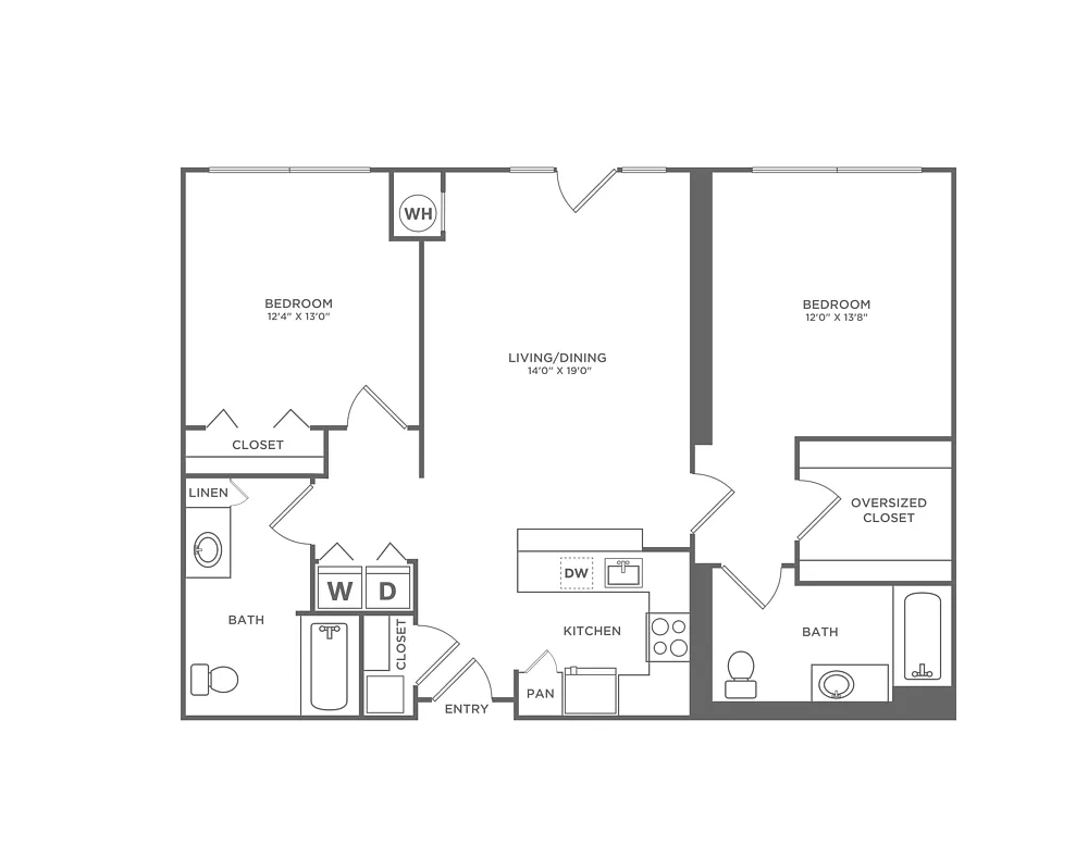 Floor plan B2E