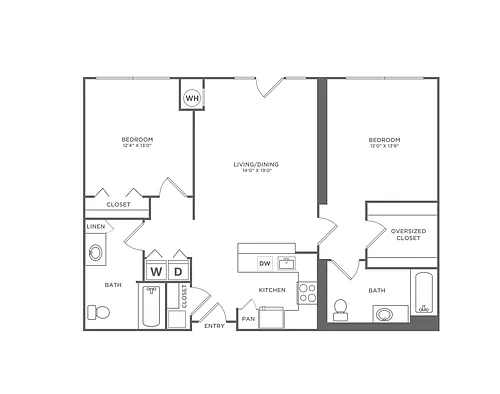 Floor plan B2E