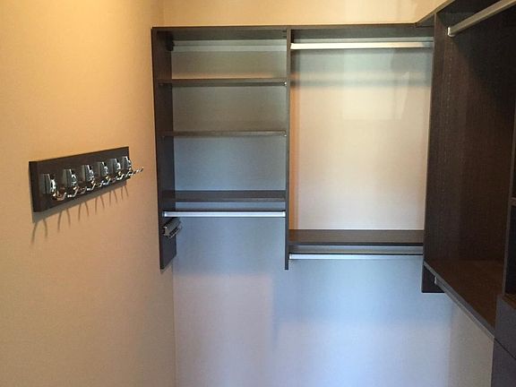 Custom California closets in master (shoe wall not pictured)