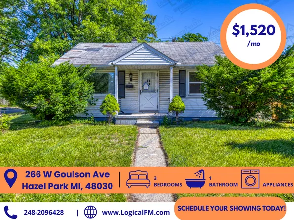 266 W Goulson Ave, Hazel Park, MI 48030