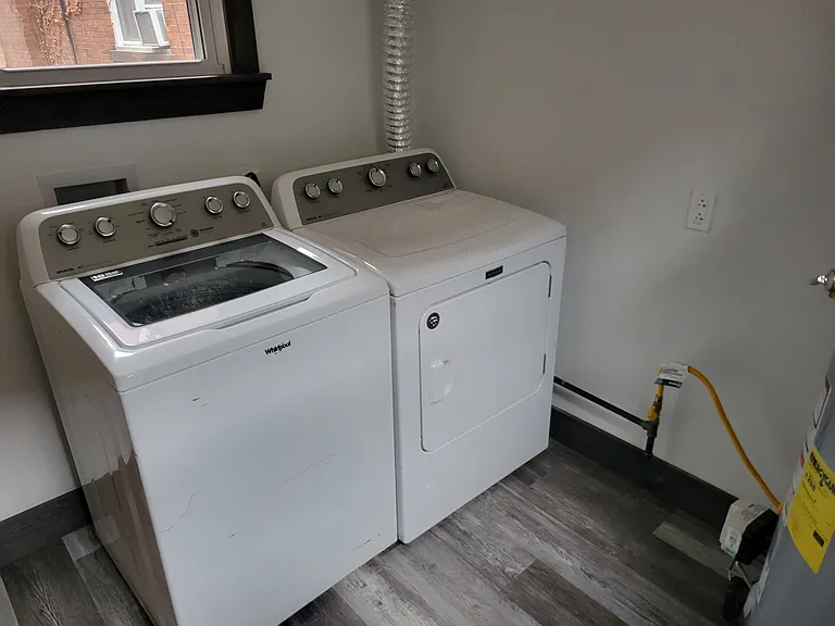 In apartment laundry