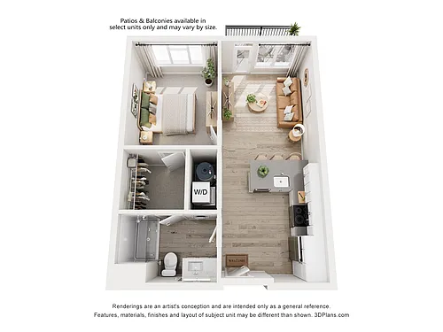 Floor plan The Dodge