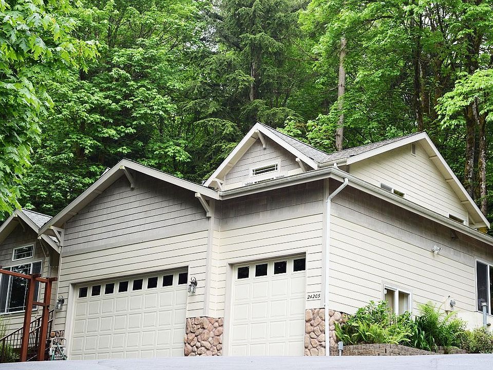 Front of House and Garage