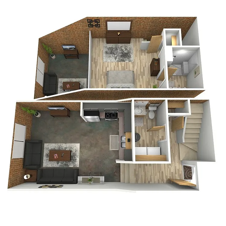 Floor plan Katherine Hepburn B