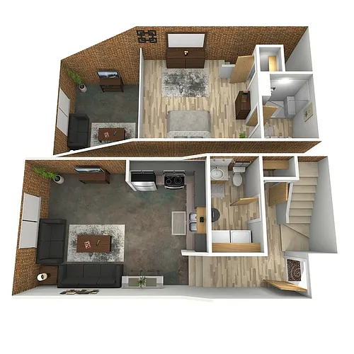 Floor plan Katherine Hepburn B