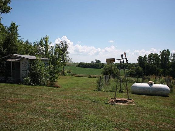 From back of house looking into back yard.