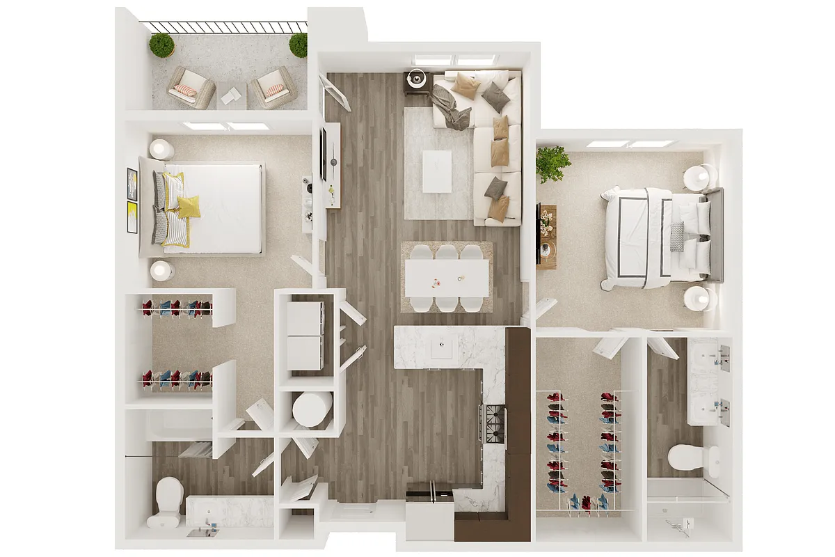 Floor plan B02