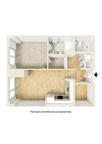 Floor plan 1G 2-14
