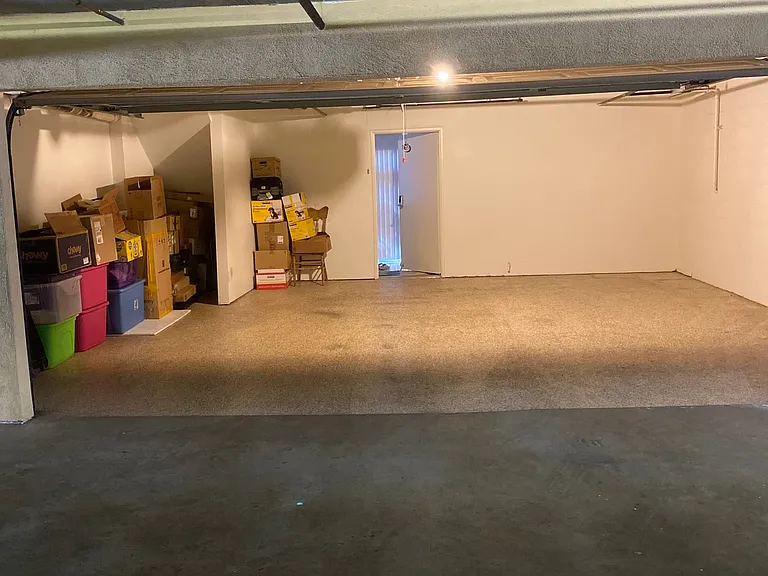 Attached garage
