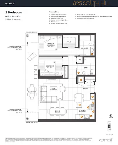 Floor plan PLAN B