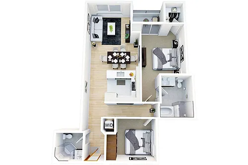 Floor plan The Hollywood