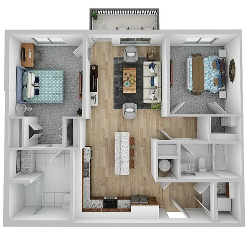 Floor plan Amethyst