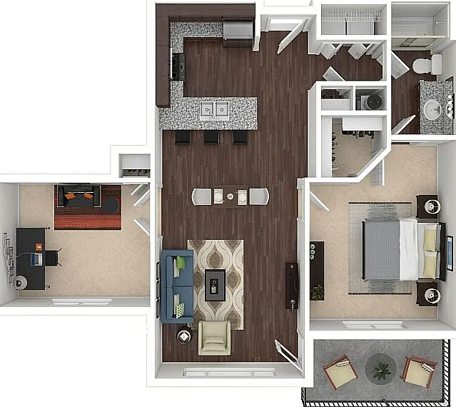 A6D 3D Floorplan A6D 3D Floorplan