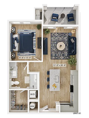 Floor plan A1