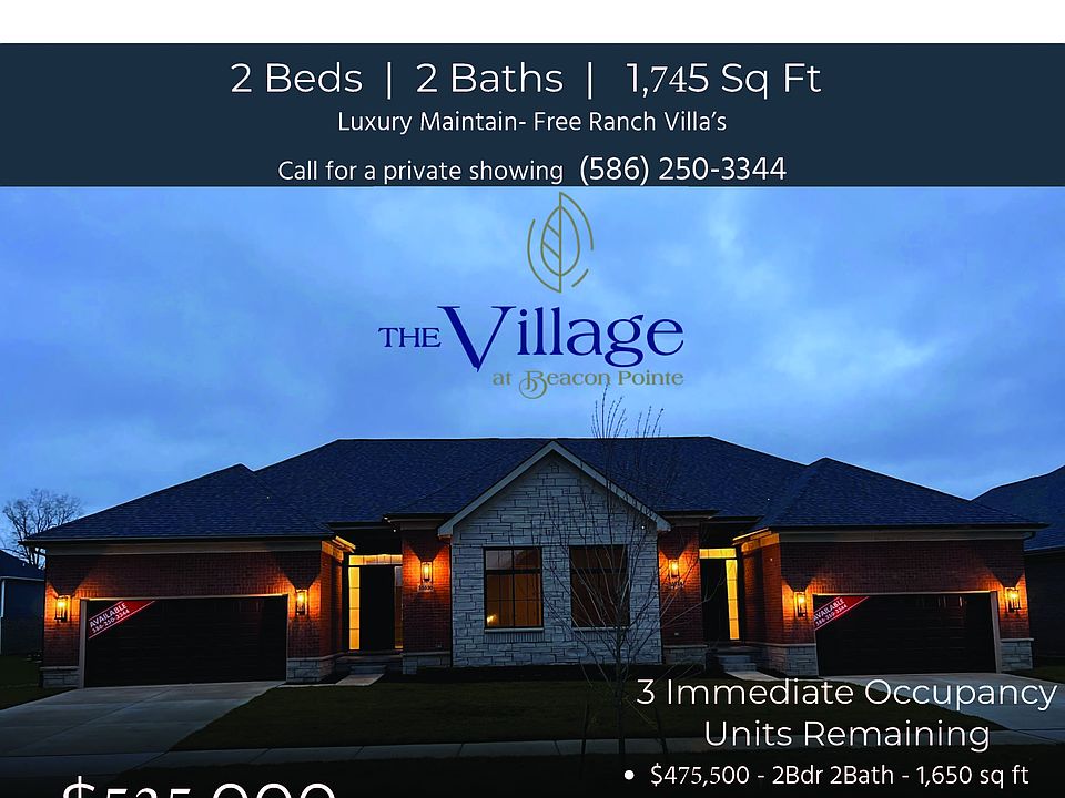 Village at Beacon Pointe by Penna Real Estate Group in Shelby Township