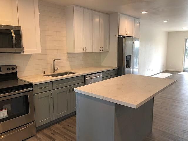 Open concept kitchen