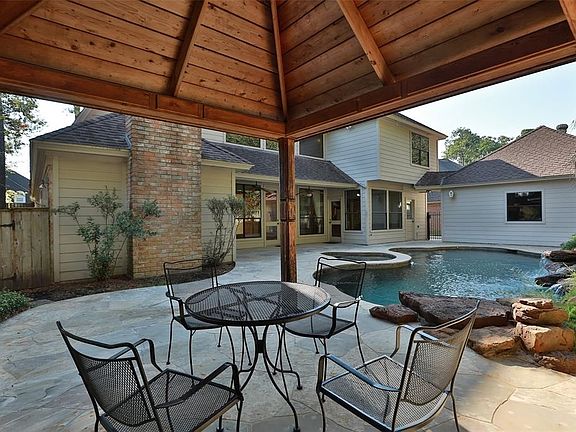 Gazebo as part of your own resort backyard