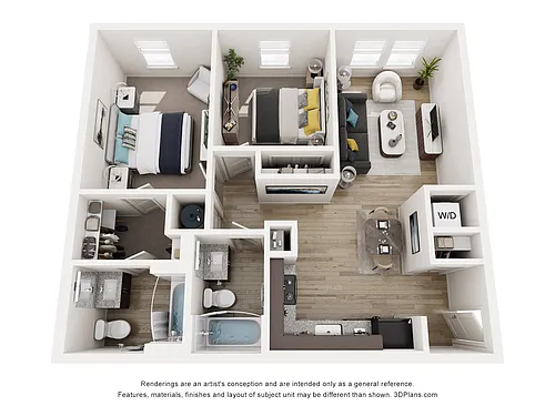 Floor plan B1