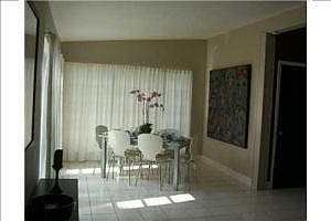 Spacious dining room