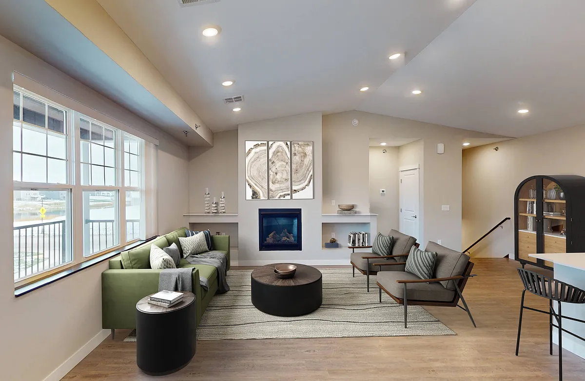 Photo 1 of 23 - Wild Ridge Townhomes - West Fargo, ND 3 bedroom living room - Wild Ridge Townhomes