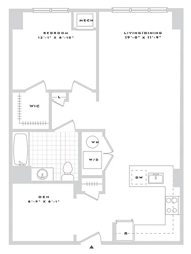 Floor plan B2-A14